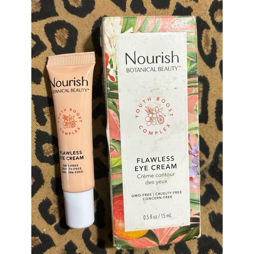 NEW Nourish Botanical Beauty Flawless Eye Cream